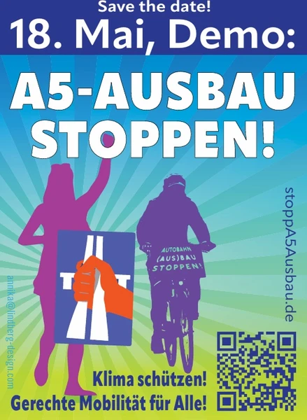 Aufruf zur Demo am 18. Mai 2025
