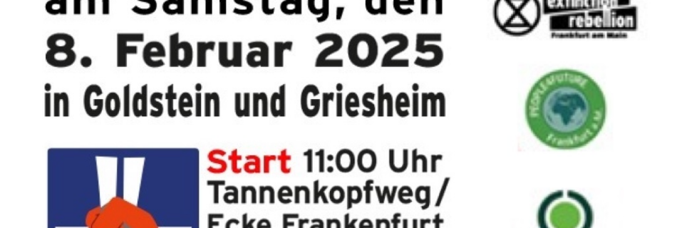 Aufruf zur Demo am 08.02.2025